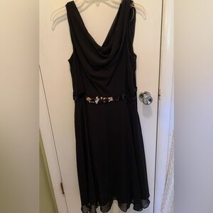 Cocktail length evening or wedding attire